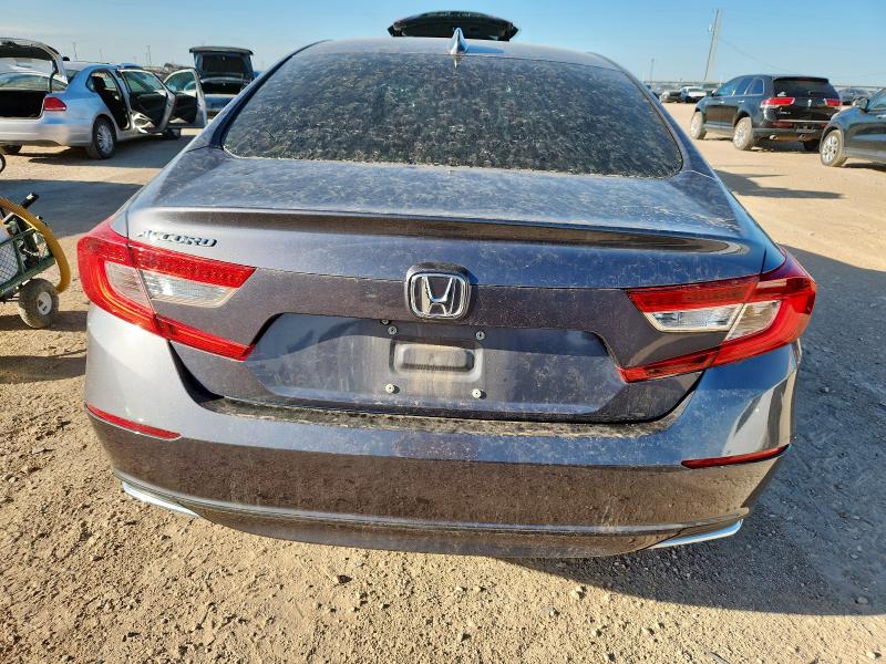 1HGCV1F52JA111671 - 2018 HONDA ACCORD EXL CHARCOAL photo 6