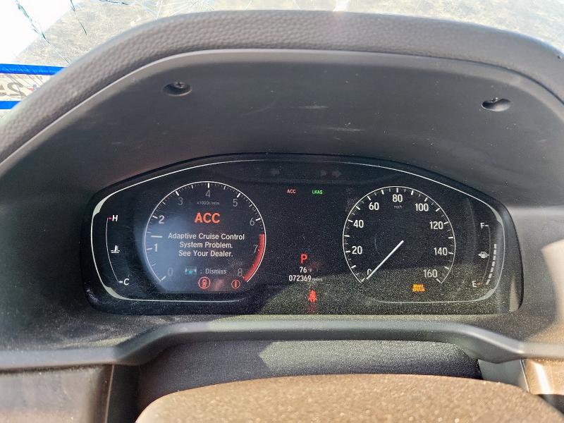 1HGCV1F52JA111671 - 2018 HONDA ACCORD EXL CHARCOAL photo 9