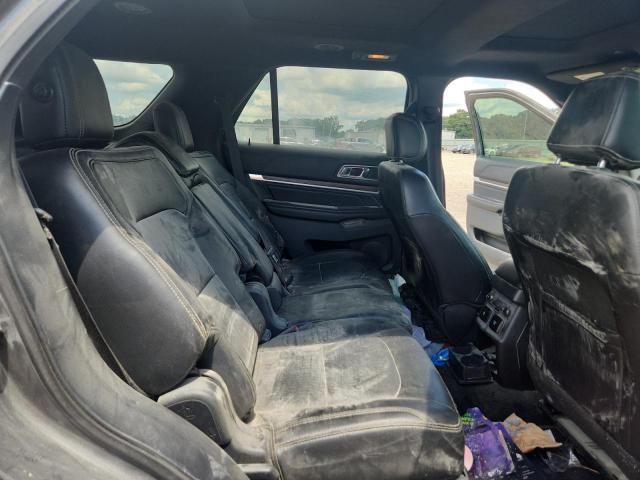 1FM5K8F86GGB88239 - 2016 FORD EXPLORER LIMITED GRAY photo 11