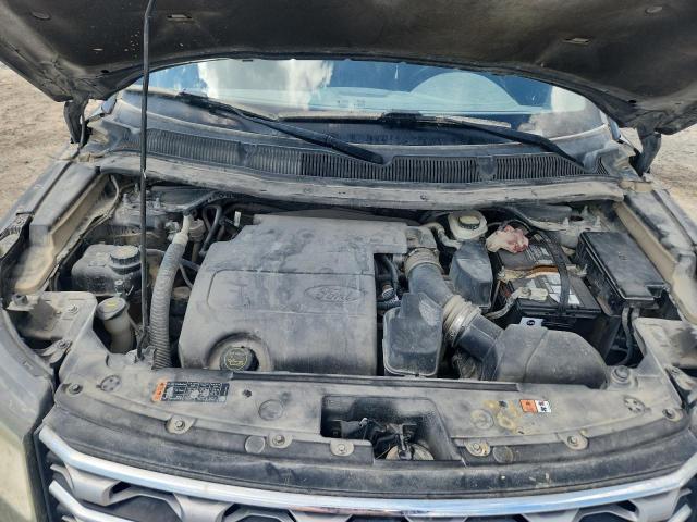 1FM5K8F86GGB88239 - 2016 FORD EXPLORER LIMITED GRAY photo 12