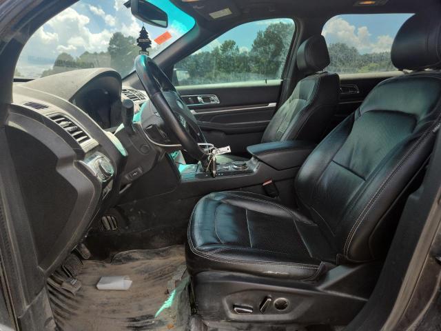 1FM5K8F86GGB88239 - 2016 FORD EXPLORER LIMITED GRAY photo 7