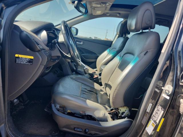 5XYZU3LB3EG208207 - 2014 HYUNDAI SANTA FE S BLACK photo 7