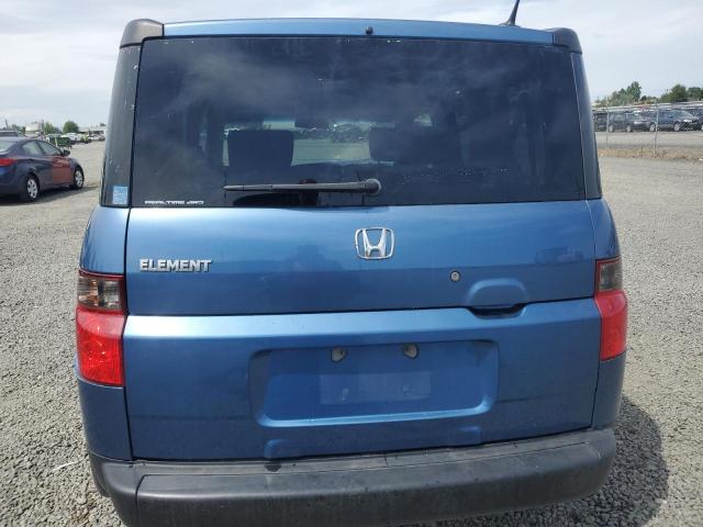 5J6YH28776L011720 - 2006 HONDA ELEMENT EX BLUE photo 6