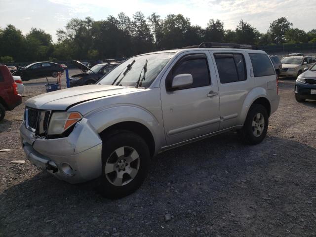 5N1AR18W66C604681 - 2006 NISSAN PATHFINDER LE SILVER photo 1