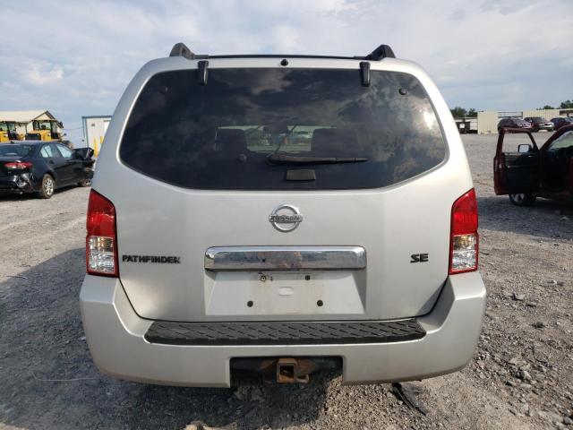 5N1AR18W66C604681 - 2006 NISSAN PATHFINDER LE SILVER photo 6