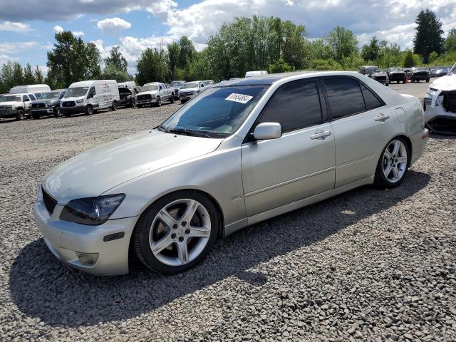 JTHBD192640091125 - 2004 LEXUS IS 300 SILVER photo 1