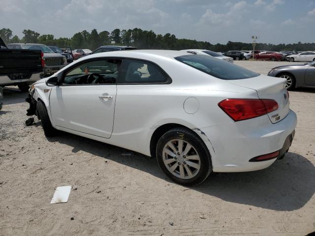 KNAFX6A83E5159650 - 2014 KIA FORTE EX WHITE photo 2