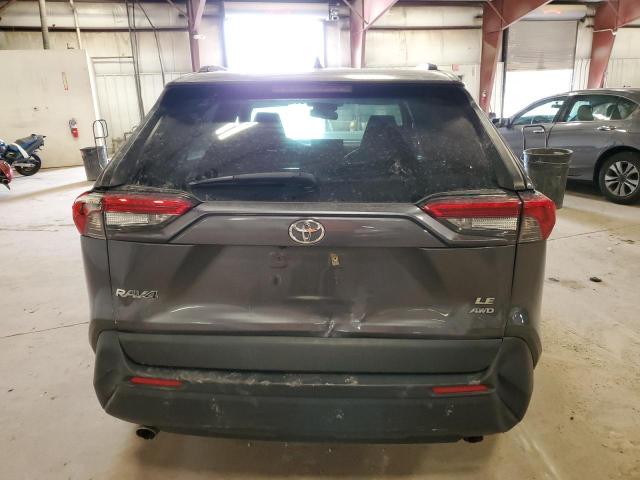 JTMG1RFV0KJ010155 - 2019 TOYOTA RAV4 LE GRAY photo 6