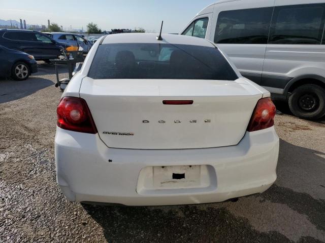 1B3BD4FB2BN548733 - 2011 DODGE AVENGER EXPRESS WHITE photo 6