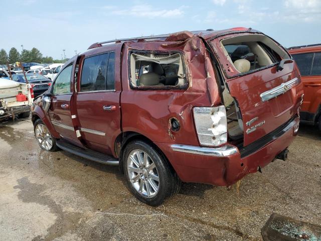 1A8HW58287F581123 - 2007 CHRYSLER ASPEN LIMITED BURGUNDY photo 2