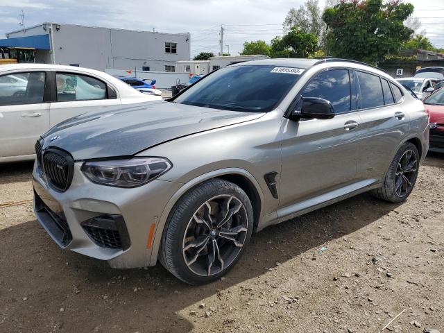 5YMUJ0C03L9B28110 - 2020 BMW X4 M COMPETITION SILVER photo 1