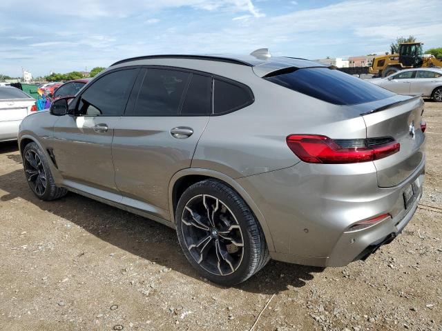 5YMUJ0C03L9B28110 - 2020 BMW X4 M COMPETITION SILVER photo 2