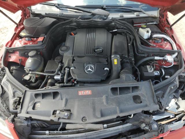 WDDGF4HB4DR269118 - 2013 MERCEDES-BENZ C 250 RED photo 11