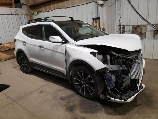 5XYZWDLA4JG543008 - 2018 HYUNDAI SANTA FE S WHITE photo 4