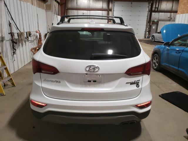 5XYZWDLA4JG543008 - 2018 HYUNDAI SANTA FE S WHITE photo 6