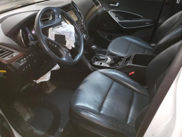 5XYZWDLA4JG543008 - 2018 HYUNDAI SANTA FE S WHITE photo 7