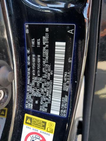 5TDJKRFHXGS504501 - 2016 TOYOTA HIGHLANDER XLE Schwarz Foto 13