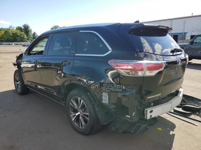 5TDJKRFHXGS504501 - 2016 TOYOTA HIGHLANDER XLE Schwarz Foto 2