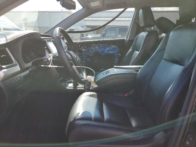 5TDJKRFHXGS504501 - 2016 TOYOTA HIGHLANDER XLE Schwarz Foto 7