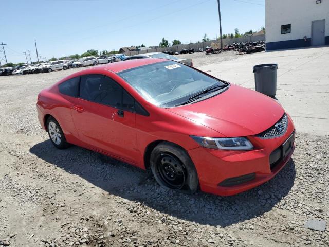 2HGFG3B55CH566995 - 2012 HONDA CIVIC LX RED photo 4