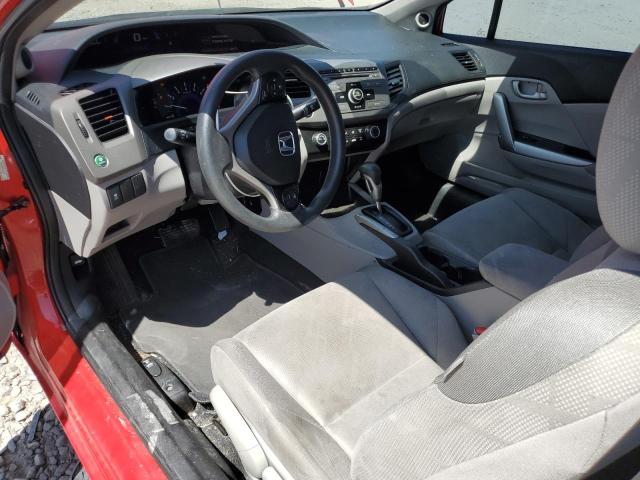 2HGFG3B55CH566995 - 2012 HONDA CIVIC LX RED photo 8