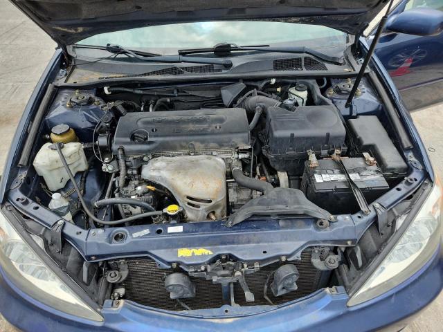 4T1BE32K14U301073 - 2004 TOYOTA CAMRY LE BLUE photo 11