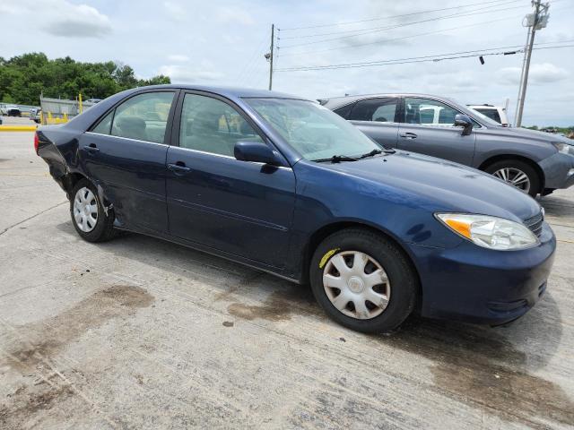 4T1BE32K14U301073 - 2004 TOYOTA CAMRY LE BLUE photo 4