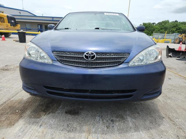 4T1BE32K14U301073 - 2004 TOYOTA CAMRY LE BLUE photo 5