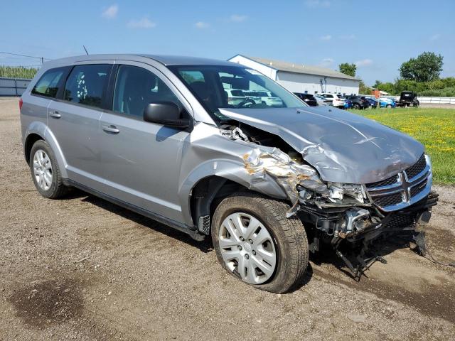 3C4PDCAB5FT715162 - 2015 DODGE JOURNEY SE SILVER photo 4