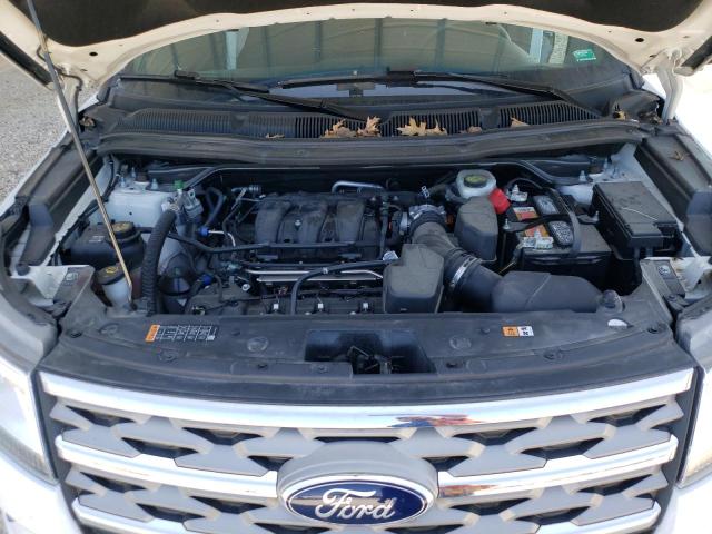 1FM5K8D88JGB08465 - 2018 FORD EXPLORER XLT أبيض صورة 12