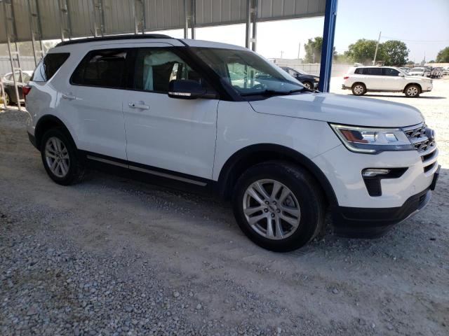 1FM5K8D88JGB08465 - 2018 FORD EXPLORER XLT أبيض صورة 4