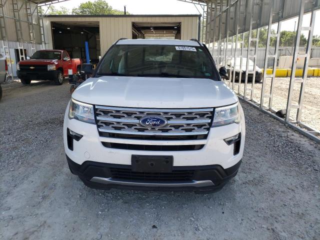 1FM5K8D88JGB08465 - 2018 FORD EXPLORER XLT أبيض صورة 5