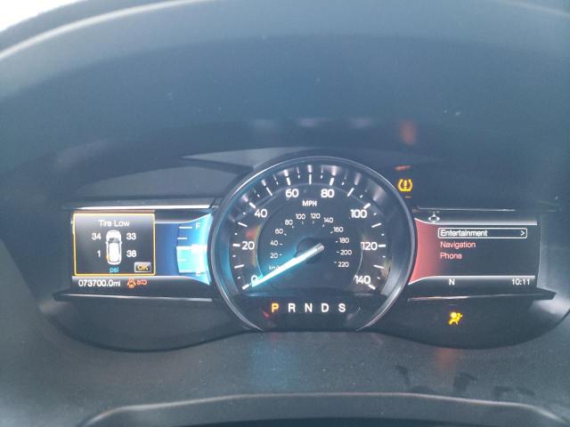 1FM5K8D88JGB08465 - 2018 FORD EXPLORER XLT أبيض صورة 9