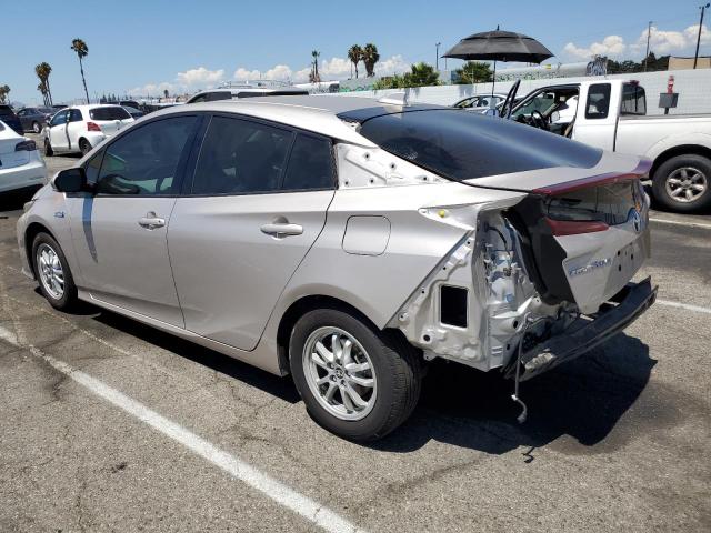 JTDKARFP2H3026401 - 2017 TOYOTA PRIUS PRIM 银色 照片 2