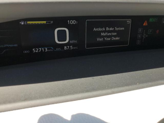 JTDKARFP2H3026401 - 2017 TOYOTA PRIUS PRIM 银色 照片 9