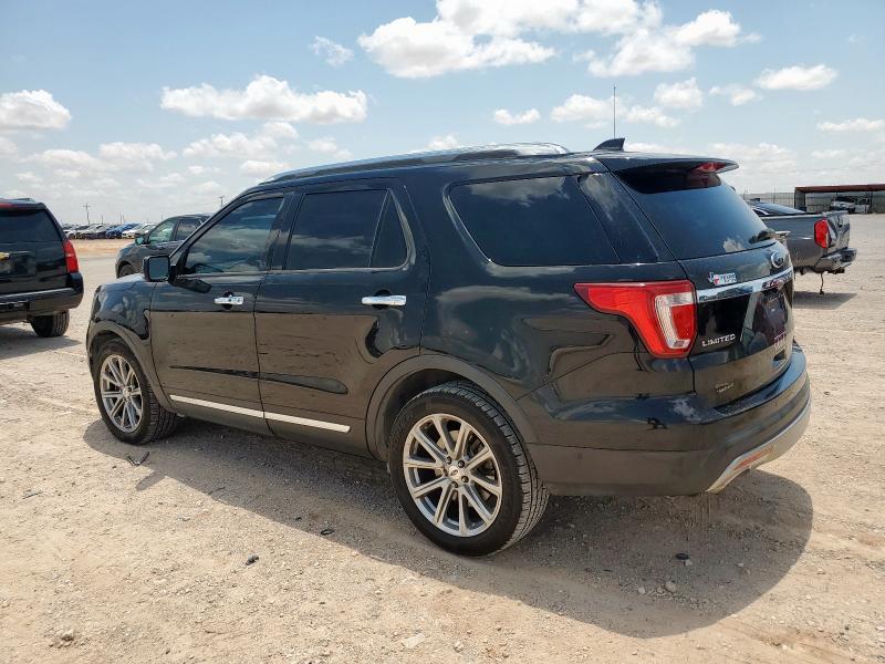 1FM5K7FHXHGE42935 - 2017 FORD EXPLORER LIMITED BLACK photo 2
