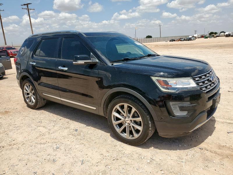 1FM5K7FHXHGE42935 - 2017 FORD EXPLORER LIMITED BLACK photo 4
