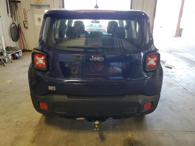 ZACCJBAT1GPC79414 - 2016 JEEP RENEGADE SPORT BLUE photo 6