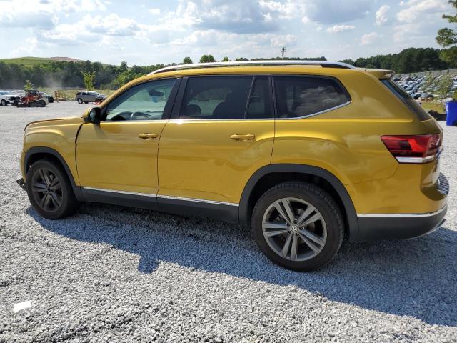 1V2MR2CA2JC551830 - 2018 VOLKSWAGEN ATLAS SEL YELLOW photo 2