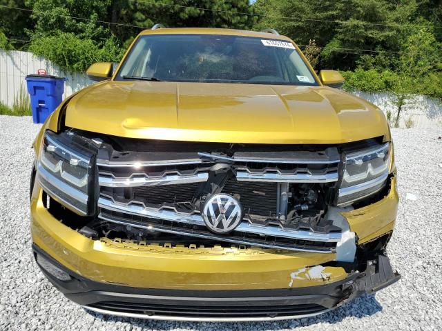 1V2MR2CA2JC551830 - 2018 VOLKSWAGEN ATLAS SEL YELLOW photo 5