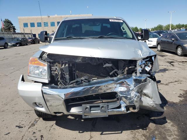 1N6BA0EC9CN324366 - 2012 NISSAN TITAN S SILVER photo 5