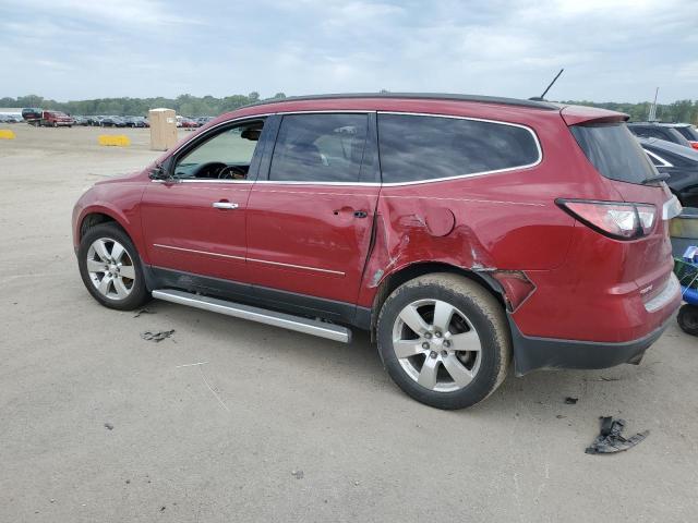 1GNKRLKD7DJ186854 - 2013 CHEVROLET TRAVERSE LTZ RED photo 2