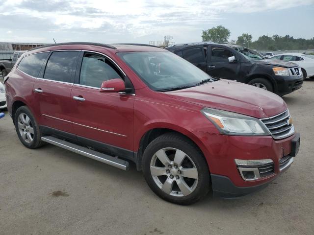 1GNKRLKD7DJ186854 - 2013 CHEVROLET TRAVERSE LTZ RED photo 4