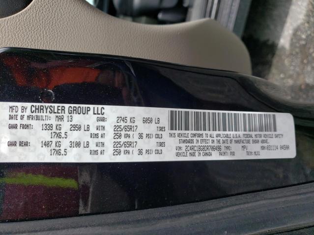 2C4RC1BG8DR706496 - 2013 CHRYSLER TOWN & COU TOURING Qara foto 13