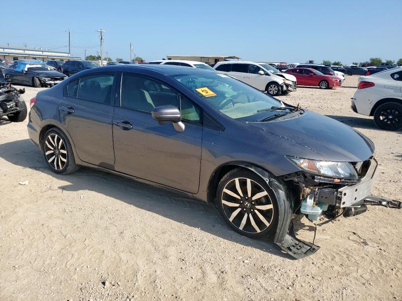 2HGFB2F99FH528728 - 2015 HONDA CIVIC EXL BLACK photo 4