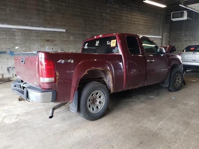 1GTEK19C99Z211368 - 2009 GMC SIERRA K1500 BURGUNDY photo 3