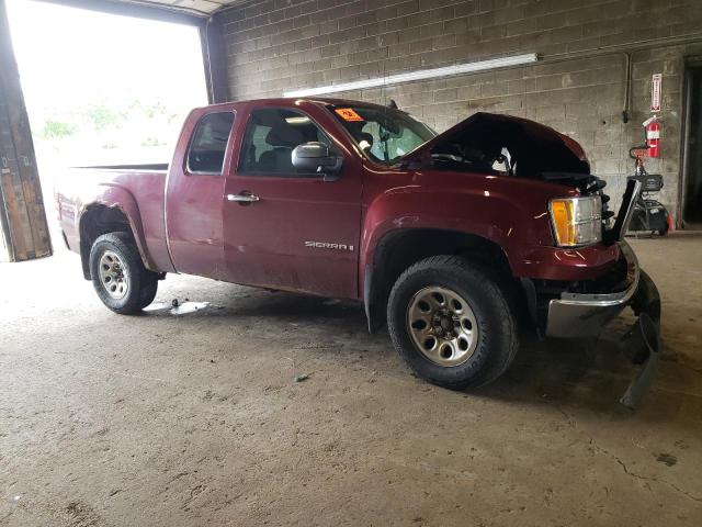 1GTEK19C99Z211368 - 2009 GMC SIERRA K1500 BURGUNDY photo 4