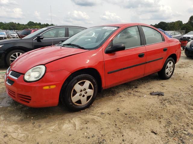 1B3ES26C34D591387 - 2004 DODGE NEON BASE RED photo 1