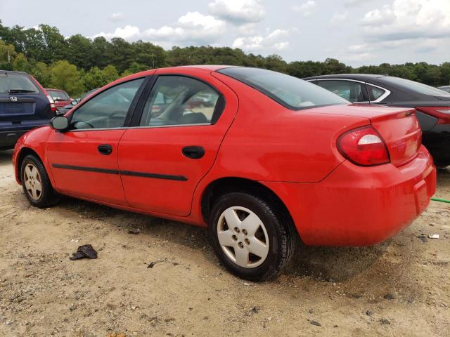 1B3ES26C34D591387 - 2004 DODGE NEON BASE RED photo 2