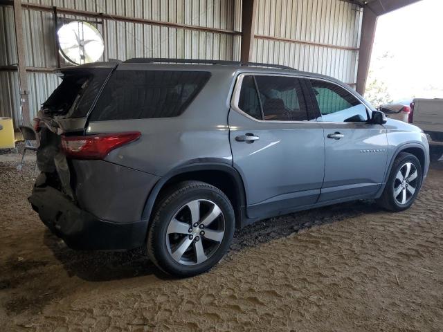 1GNERHKW2KJ118146 - 2019 CHEVROLET TRAVERSE LT GRAY photo 3